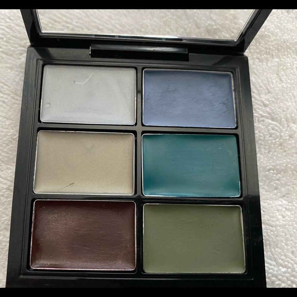 MAC Fall 14 Trend Forcast Eye palette. Swatched. - Picture 3 of 3